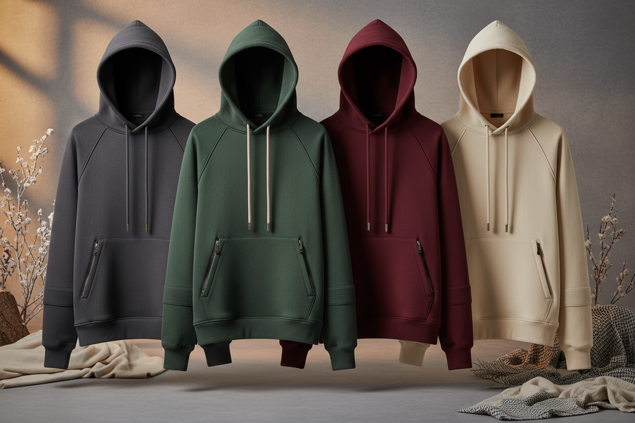 Recommend premium hooded sweatshirts for men