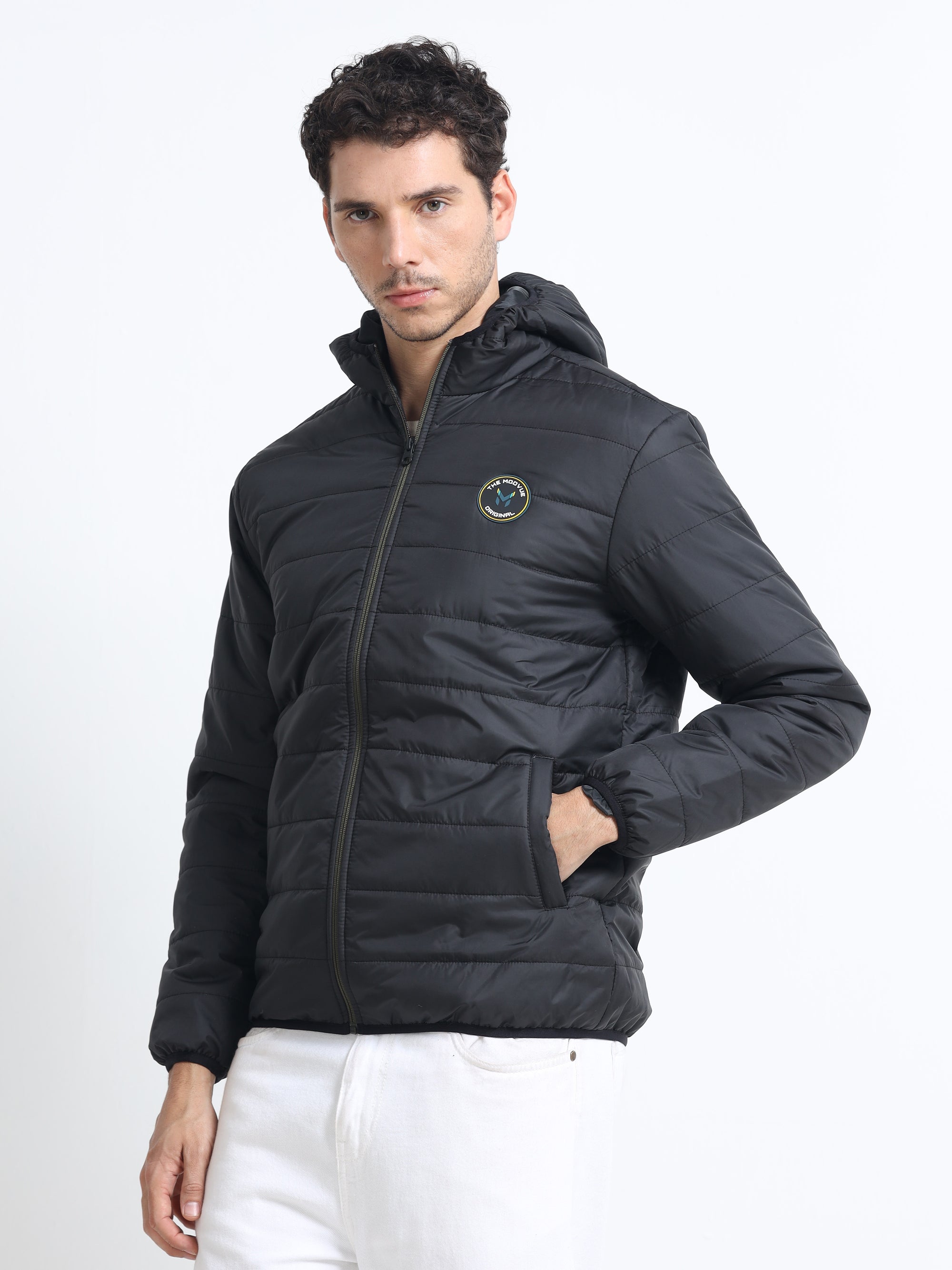 Black Polyester Jacket