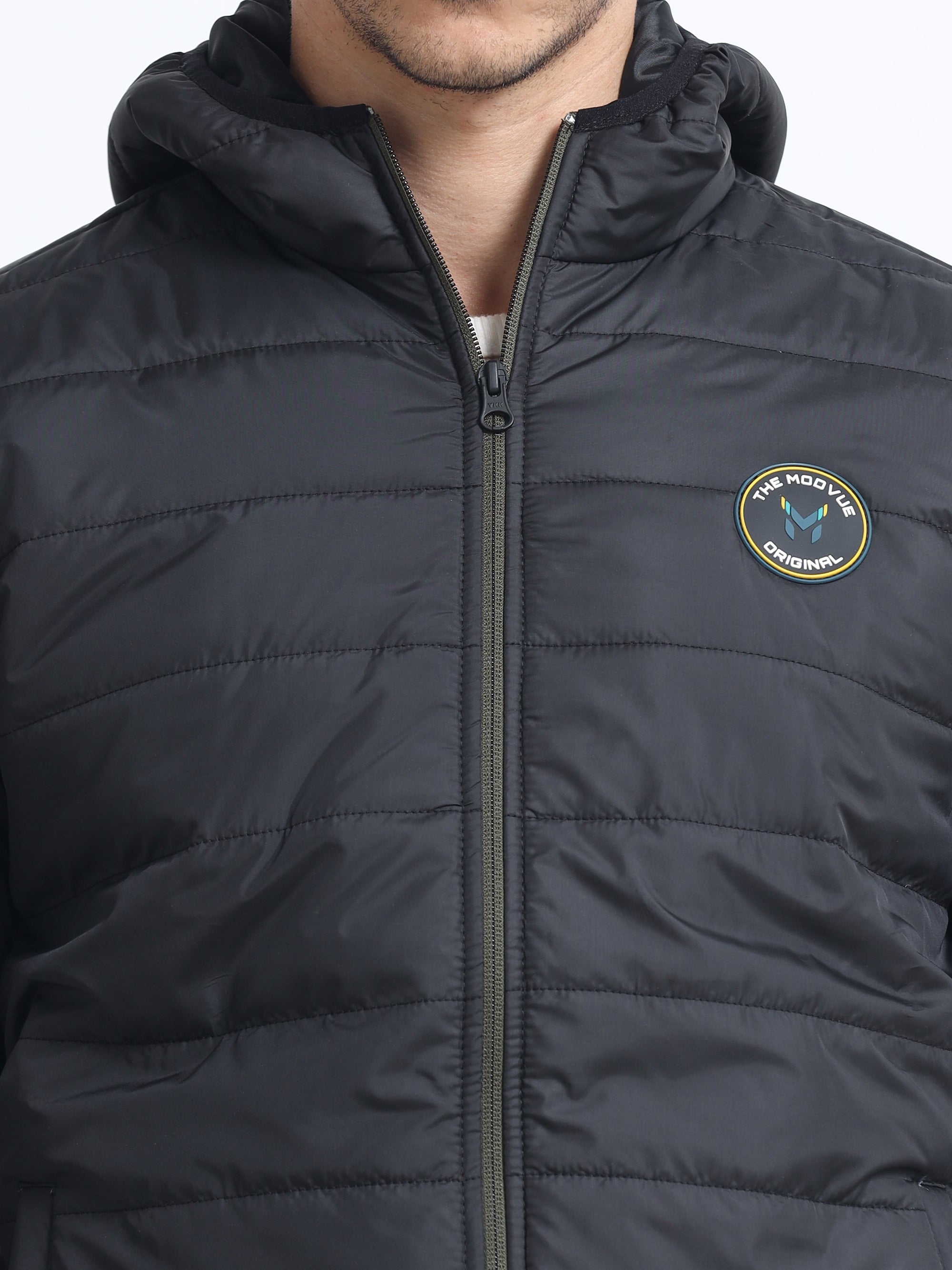 Black Polyester Jacket