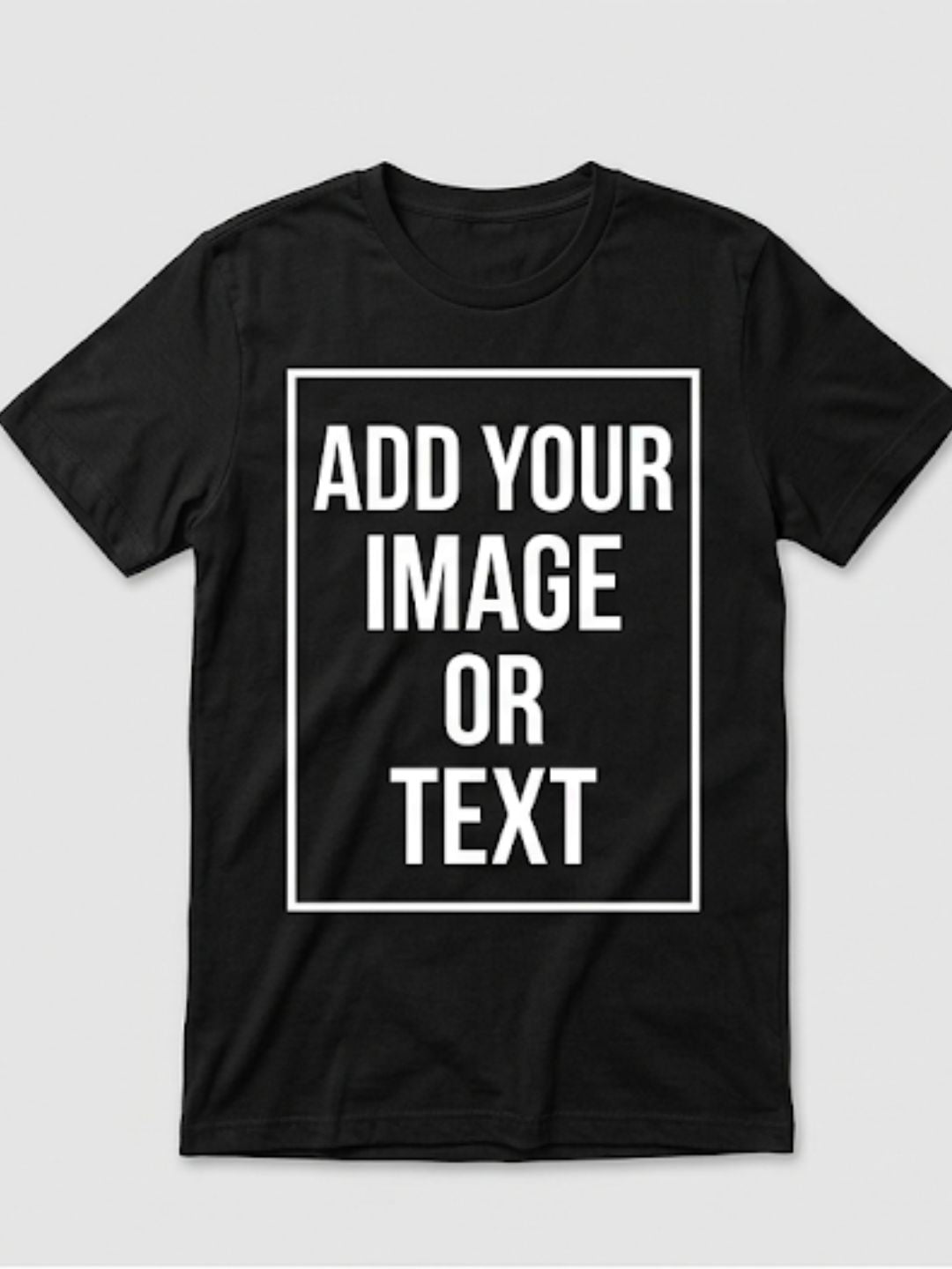 Custom Print Oversized Tee – Personalise with Your Image or Text