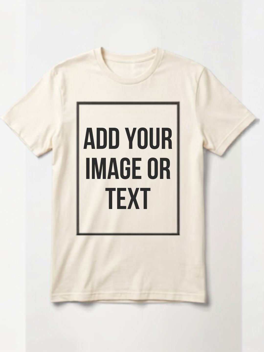 Custom Print Oversized Tee – Personalise with Your Image or Text