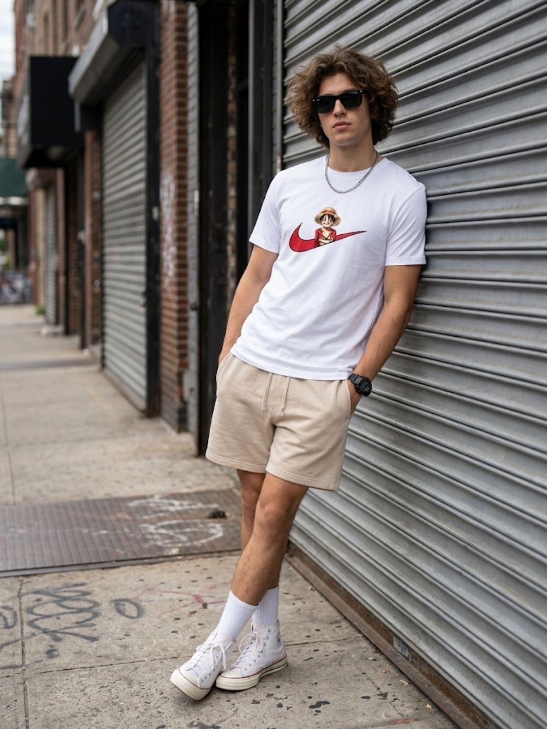 Premium White Round Neck T-Shirt - Bio Wash Cotton