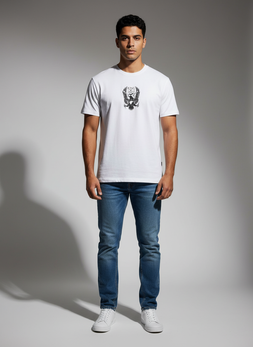 Over Size Terry - White