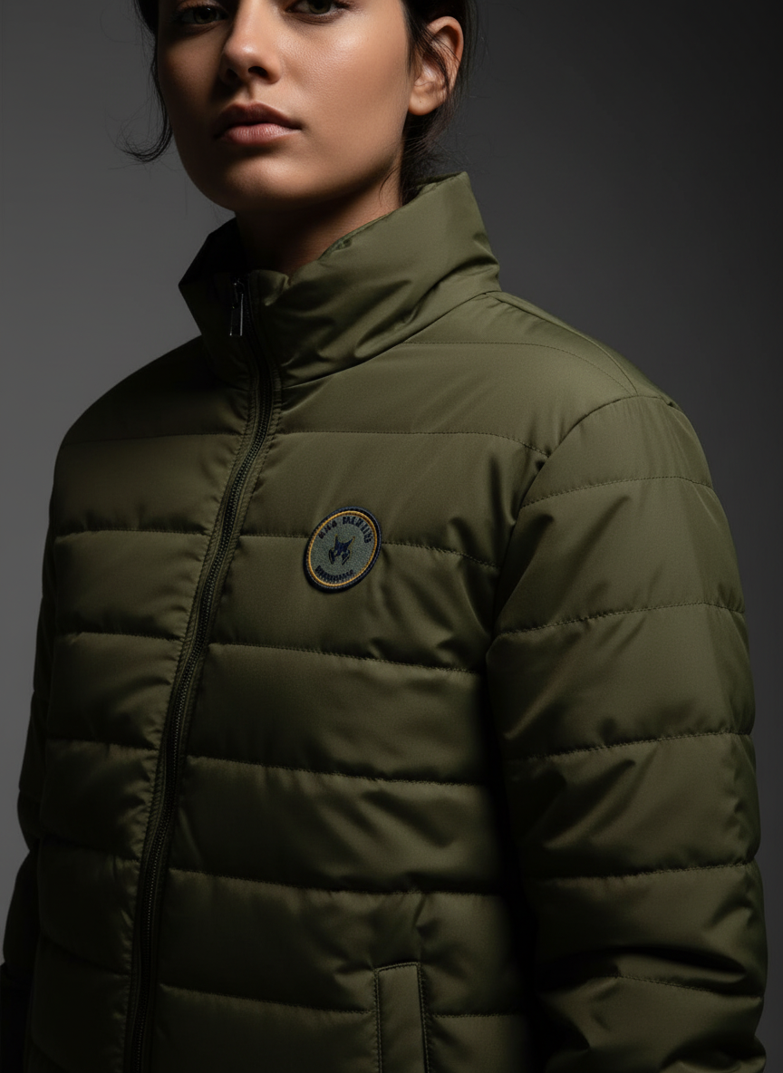 Olive Women's Jacket - Polyester