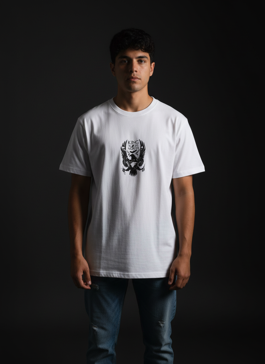 Over Size Terry - White