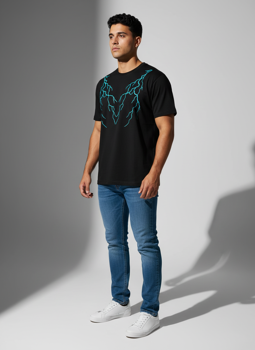 Over Size Terry - Black