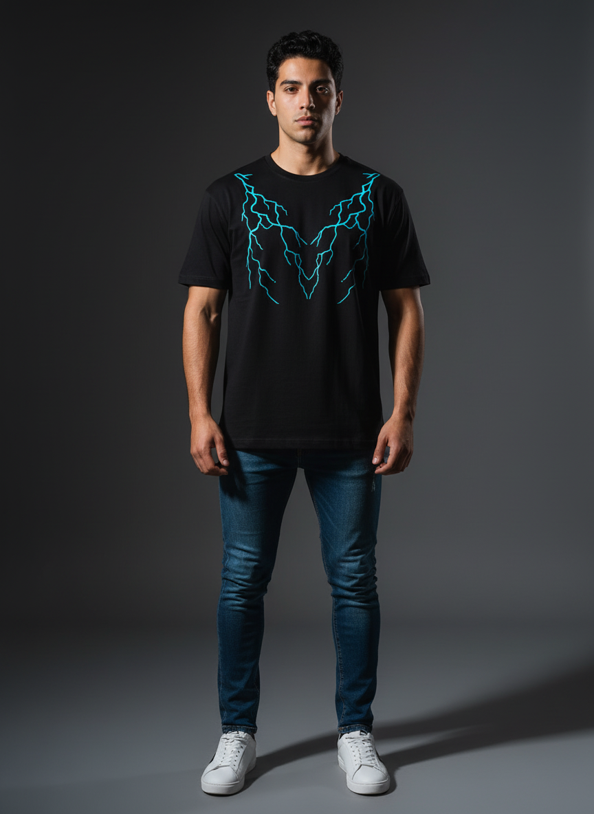 Over Size Terry - Black