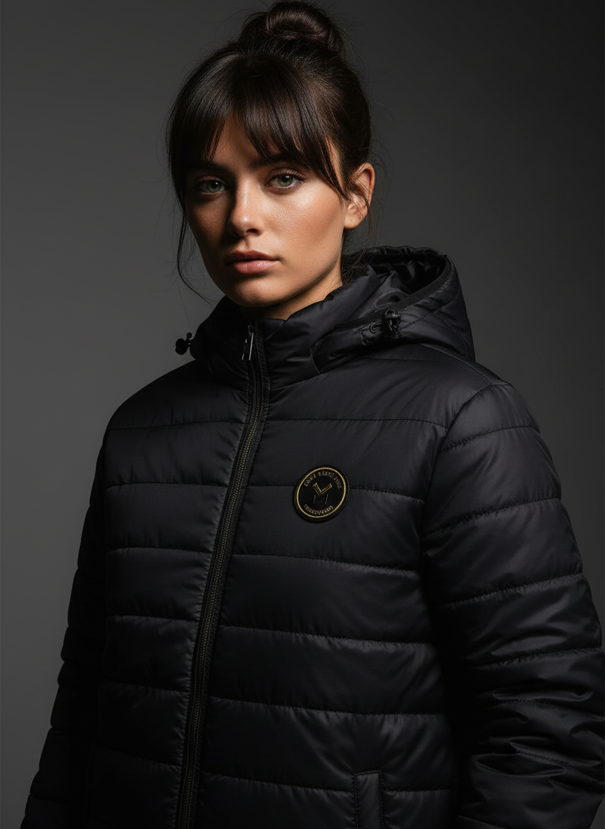 Black Women's Jacket - Polyester