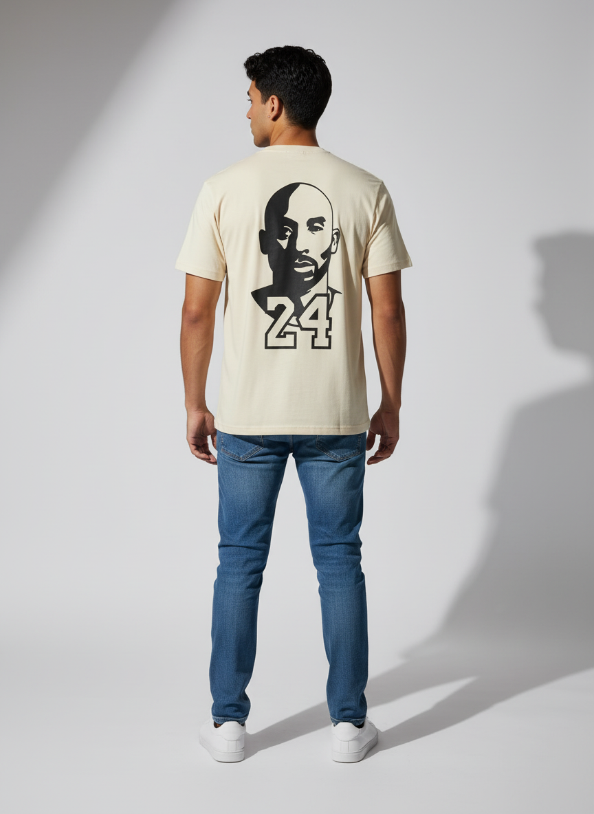 Luxe Cream Oversize T-Shirt - Bio Wash Terry