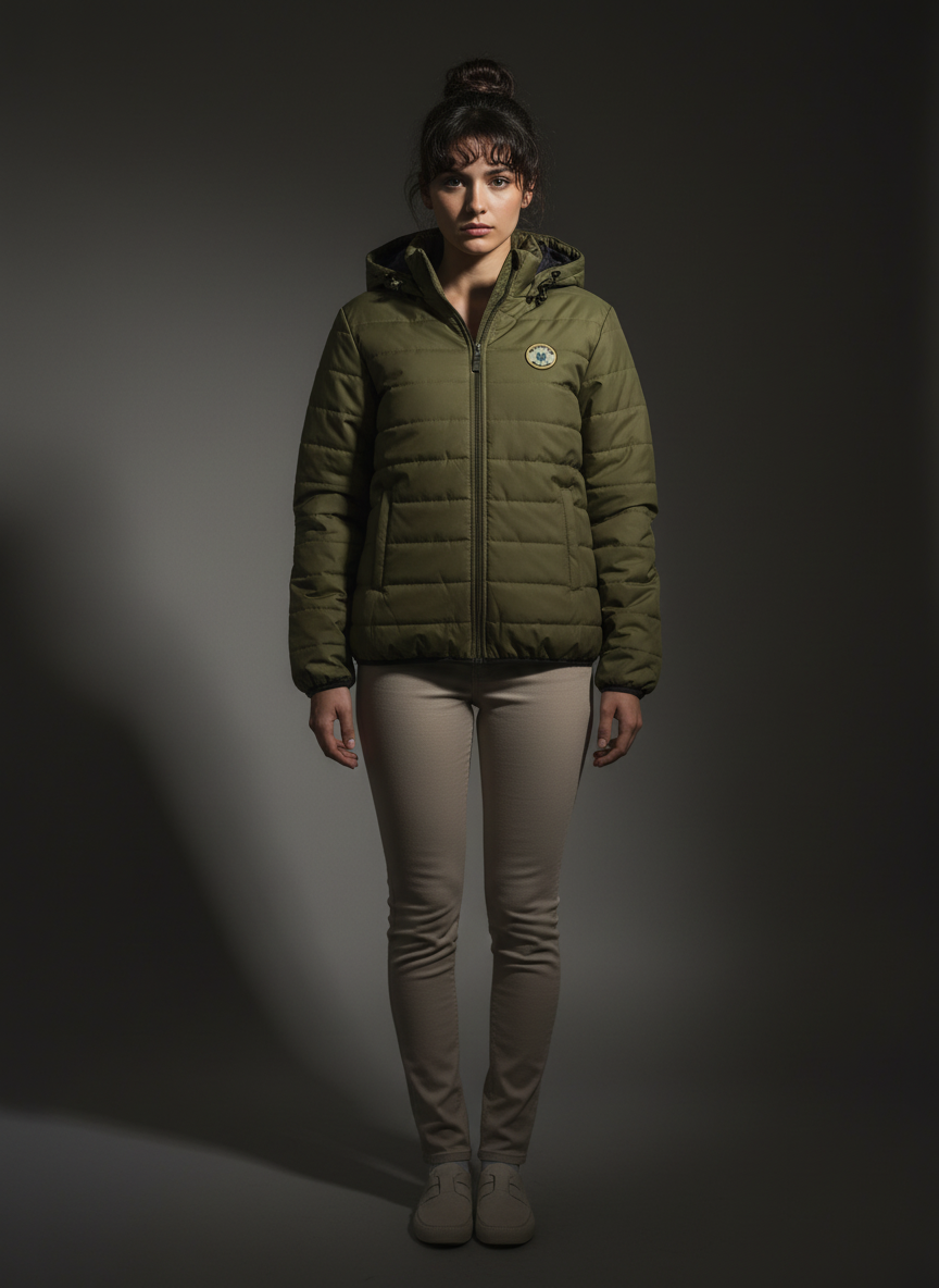 Olive Women's Jacket - Polyester