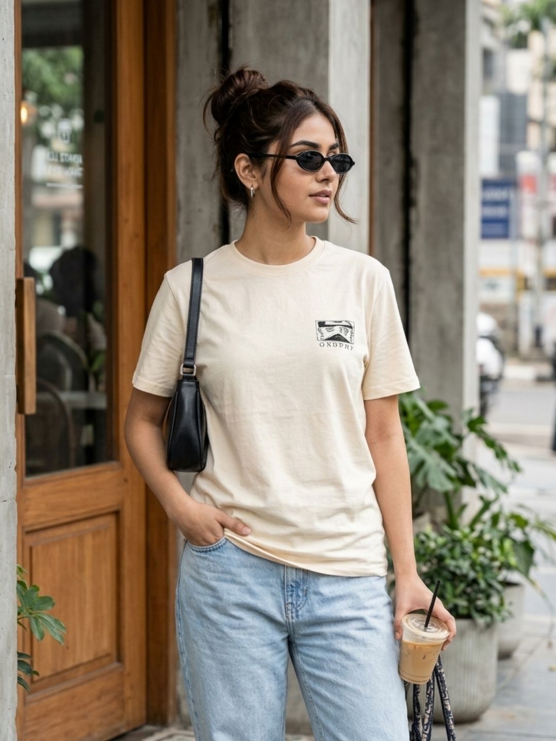 Kakashi Hatake Graphic Tee – Cream