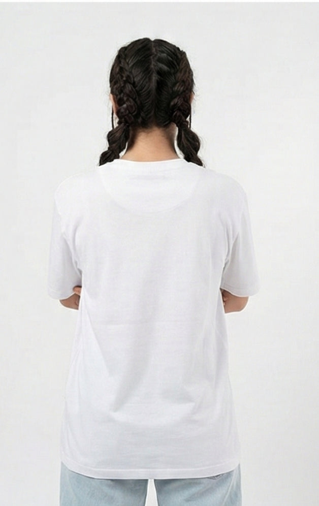 Zoro Swoosh Graphic Tee – White