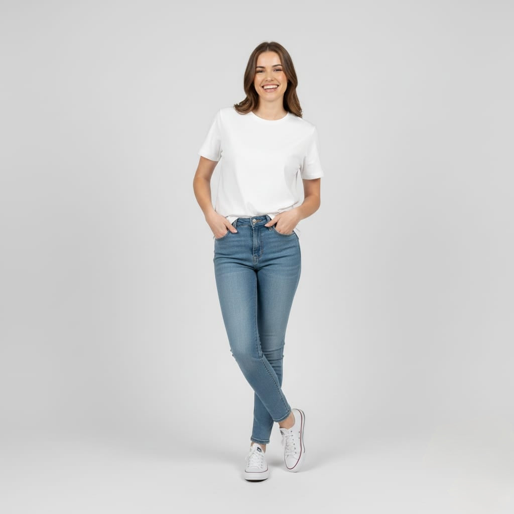 Reality Alien Graphic Tee – White