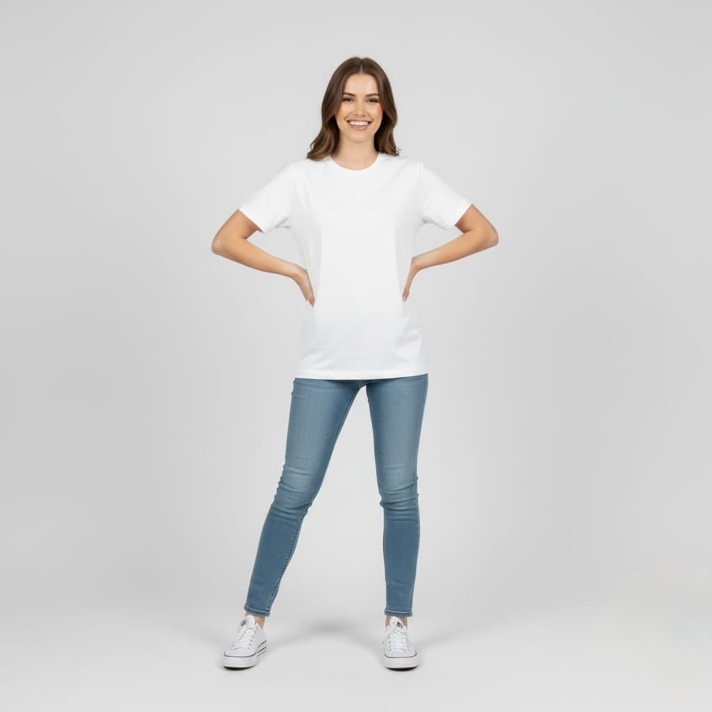 Reality Alien Graphic Tee – White