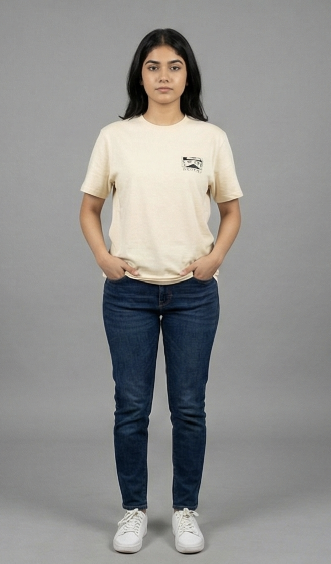 Kakashi Hatake Graphic Tee – Cream
