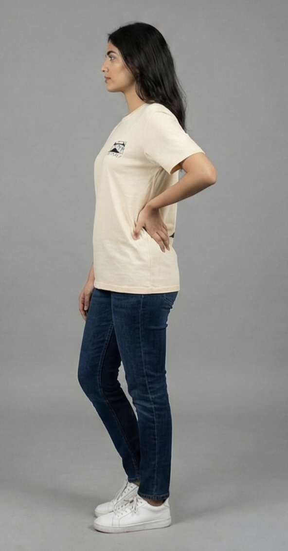 Kakashi Hatake Graphic Tee – Cream