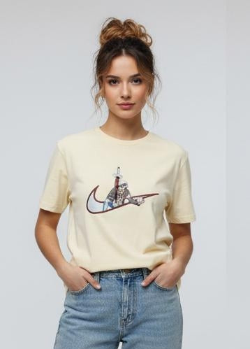 Anime Katan Cream Tee