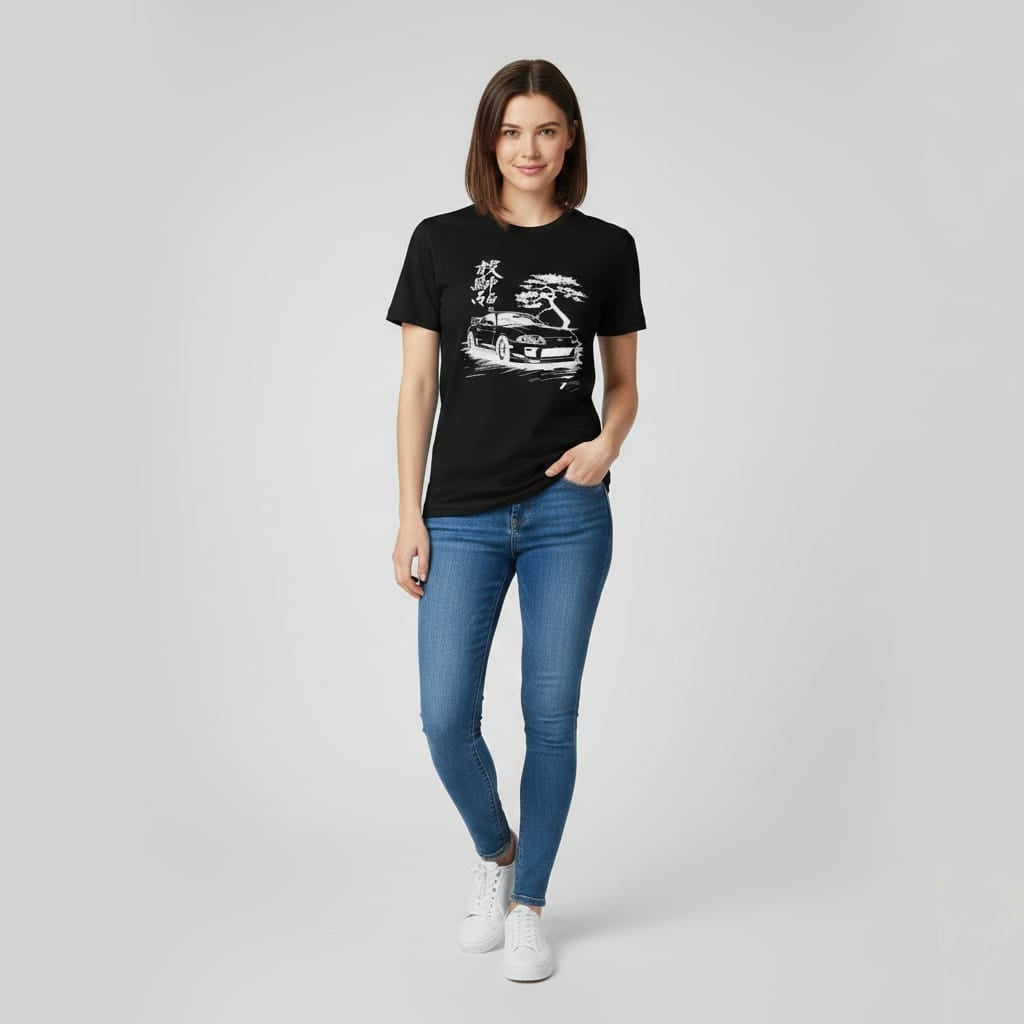 JDM Bonsai Graphic Tee – Black