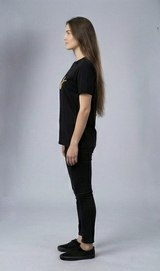 Charmander Swoosh Graphic Tee – Black