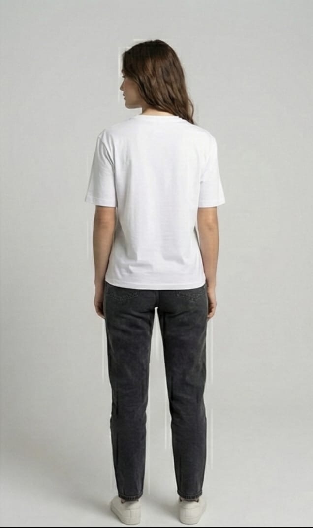 Zebra Tree Graphic Tee – White