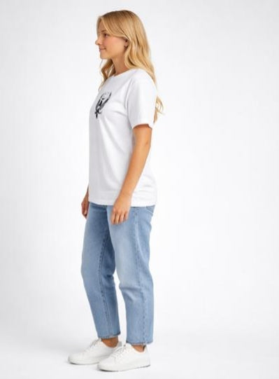 Phoenix x Cosmic Mind Graphic Tee – White