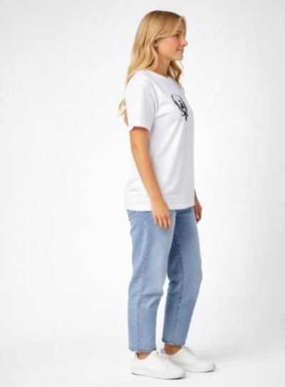 Phoenix x Cosmic Mind Graphic Tee – White